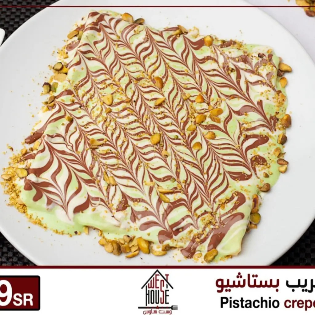 Pistachio Crepe